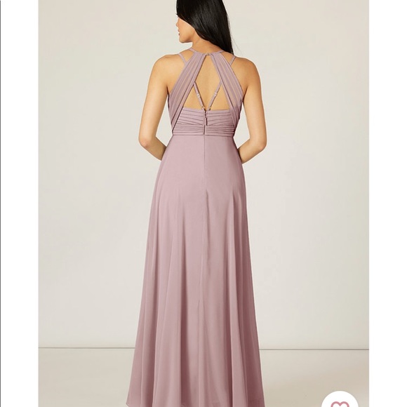 Azazie Aubrey Bridesmaid Dress Vintage Mauve - Picture 2 of 8